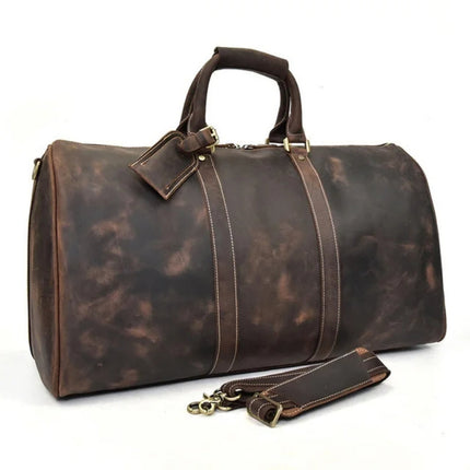 Weekender 24 Leather Travel Bag