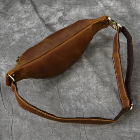 Vintage Leather Belt Bag