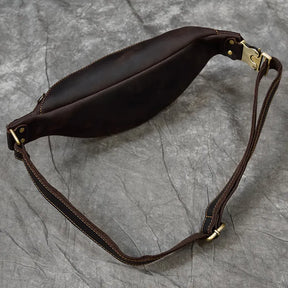 Vintage Leather Belt Bag