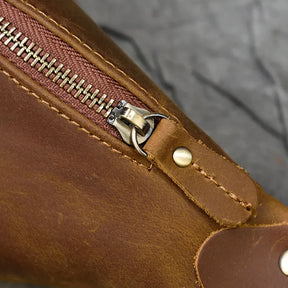 Vintage Leather Belt Bag