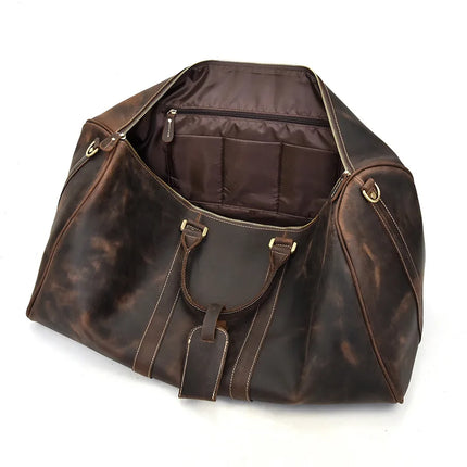 Weekender 24 Leather Travel Bag