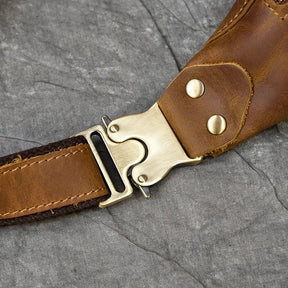 Vintage Leather Belt Bag