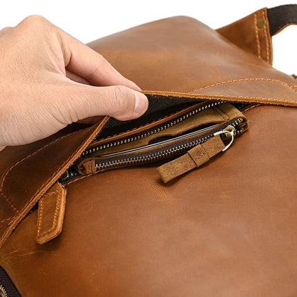 Vintage Leather Daypack