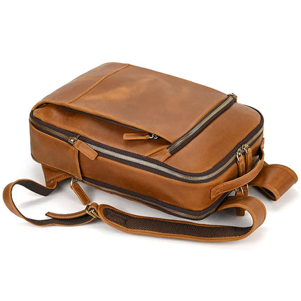 Vintage Leather Daypack