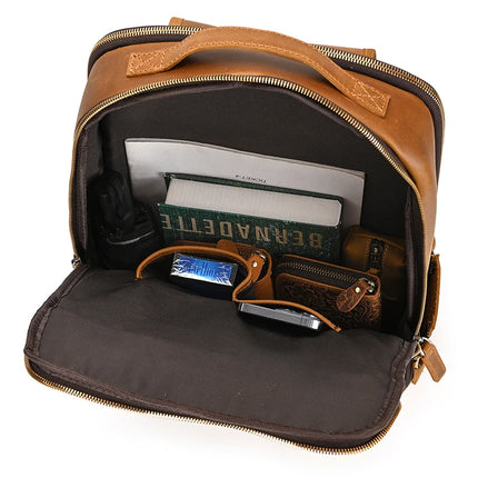 Vintage Leather Daypack