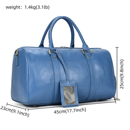 Weekender Duffle 18 Leather Travel Bag