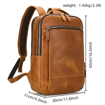 Vintage Leather Daypack