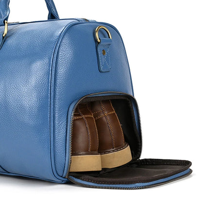Weekender Duffle 18 Leather Travel Bag